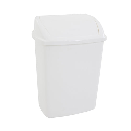 Afvalbak met Swing deksel 26L | Wit afbeelding 1