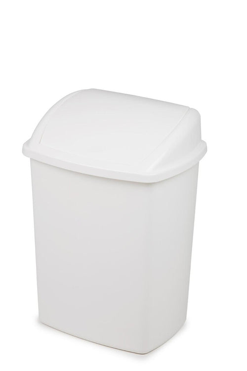 Afvalbak swing 40L | Wit afbeelding 1