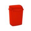 Afvalbak met Swing deksel 15L | Rood