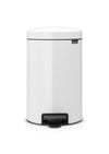Pedaalemmer NewIcon 12L | Brabantia | Soft-close | Wit