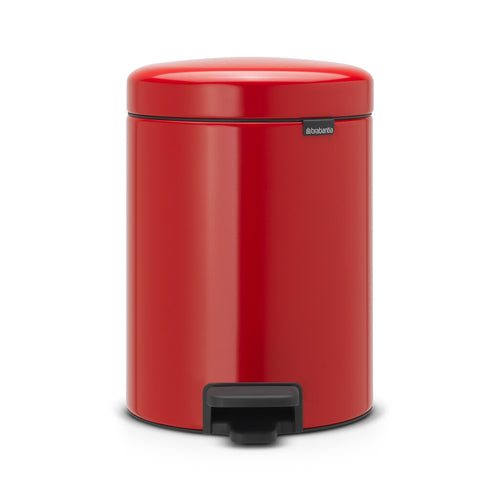 Pedaalemmer NewIcon 5L | Brabantia | Soft-close | Rood afbeelding 1