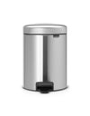Pedaalemmer NewIcon 5L | Brabantia | Soft-close | Mat Rvs