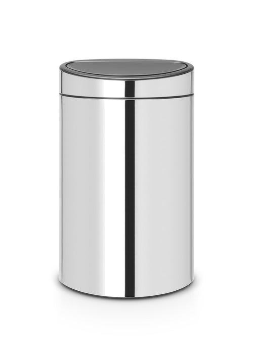 Touch Bin New 40L | Brabantia | Soft-close | Chroom afbeelding 1