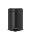 Pedaalemmer NewIcon 5L | Brabantia | Soft-close | Mat Zwart
