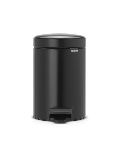 Pedaalemmer NewIcon 3L | Brabantia | Soft-close | Mat Zwart afbeelding 1