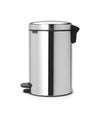 Pedaalemmer NewIcon 12L | Brabantia | Soft-close | Chroom