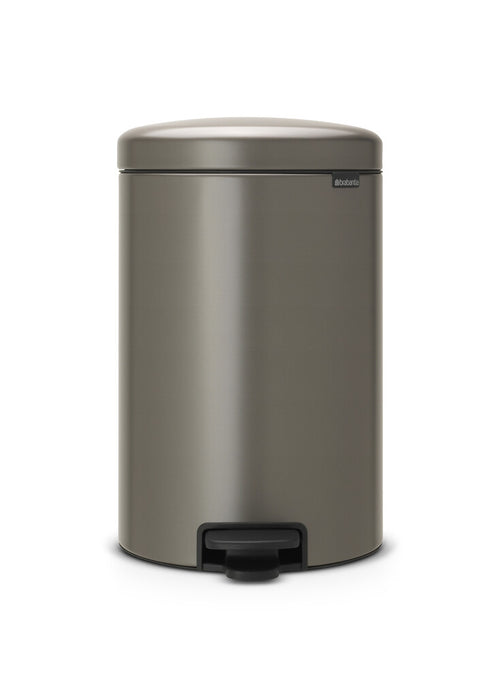 Pedaalemmer NewIcon 20L | Brabantia | Soft-close | Platina afbeelding 1
