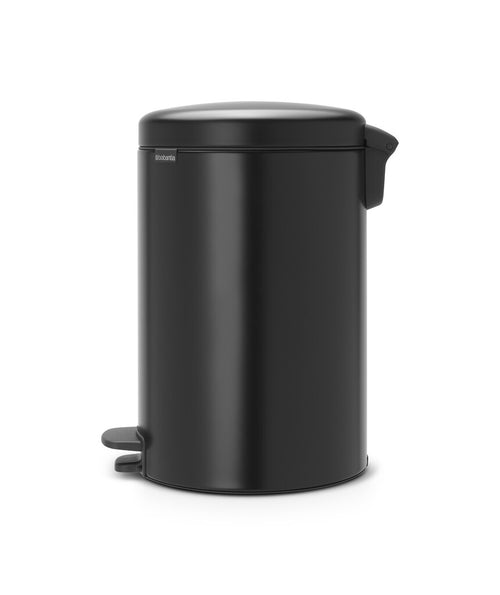 Pedaalemmer NewIcon 20L | Brabantia | Soft-close | Mat Zwart afbeelding 1