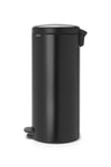 Pedaalemmer NewIcon 30L | Brabantia | Soft-close | Mat Zwart