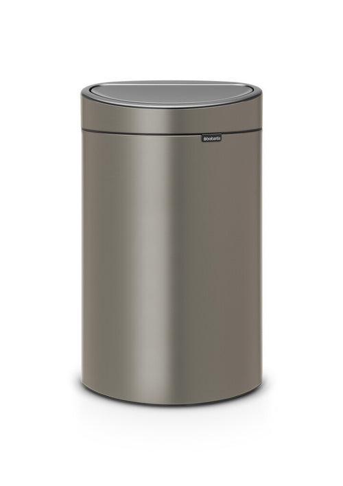 Touch Bin 40L | Brabantia | Platina afbeelding 1