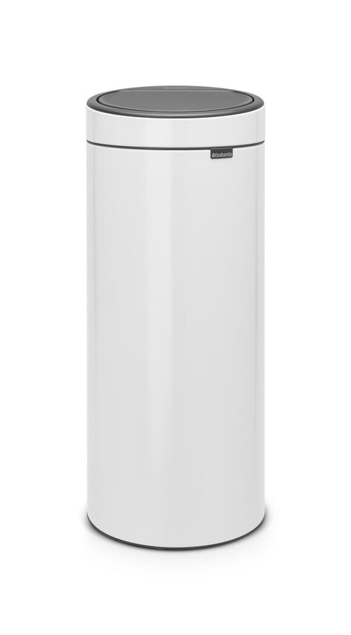 Touch bin New 30L | Brabantia | Wit afbeelding 1