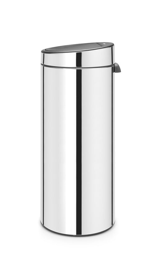 Touch bin New 30L | Brabantia | Soft-close | Chroom afbeelding 1