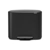 Bo Pedaalemmer 11+23L | Brabantia | Afvalscheiding | Soft-close | Mat Zwart