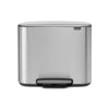 Bo Pedaalemmer 11+23L | BrabantiaFFP | Afvalscheiding | Soft-close | Mat Rvs Ffp