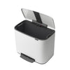 Bo Pedaalemmer 36L | Brabantia | Soft-close | Wit