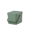 Afvalemmer Sort & Go 6L | Brabantia | Groen