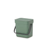 Afvalemmer Sort & Go 3L | Brabantia | Groen