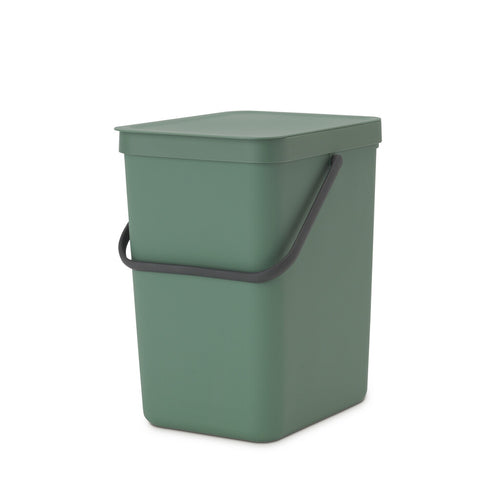 Afvalemmer Sort & Go 25L | Brabantia | Groen afbeelding 1