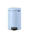 Pedaalemmer NewIcon 12L | Brabantia | Soft-close | Blauw