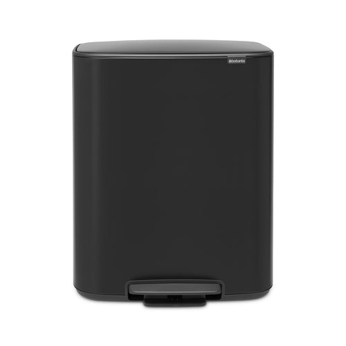 Bo Pedaalemmer 60L | Brabantia | Soft-close | Mat Zwart afbeelding 1