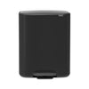Bo Pedaalemmer 2x30L | Brabantia | Afvalscheiding | Soft-close | Mat Zwart