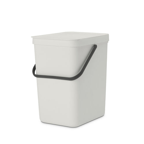 Afvalemmer Sort & Go 25L | Brabantia | Lichtgrijs afbeelding 1