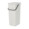 Afvalemmer Sort & Go 40L | Brabantia | Lichtgrijs