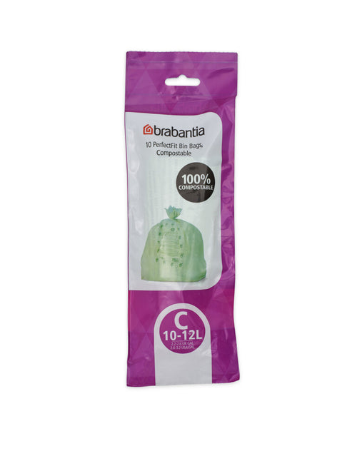 PerfectFit Afvalzak composteerbaar 10-12L (C) | Brabantia afbeelding 1