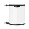 Inbouwafvalemmer Built-In 15L | Brabantia | Wit