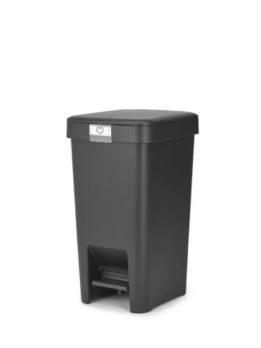 Pedaalemmer StepUp 10L | Brabantia | Soft-close | Donkergrijs