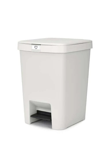 Pedaalemmer StepUp 25L | Brabantia | Soft-close | Lichtgrijs