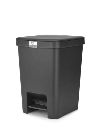 Pedaalemmer StepUp 25L | Brabantia | Soft-close | Donkergrijs