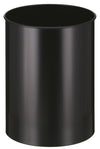 Ronde papierbak 30L | V-Part | Zwart