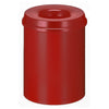 Vlamdovende papierbak 15L | V-Part | Rood