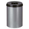 Vlamdovende papierbak 30L | V-Part  | Zwart/Aluminiumgrijs