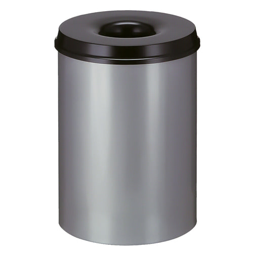 Vlamdovende papierbak 30L | V-Part  | Zwart/Aluminiumgrijs afbeelding 1
