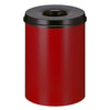 Vlamdovende papierbak 30L | V-Part  | Rood/Zwart