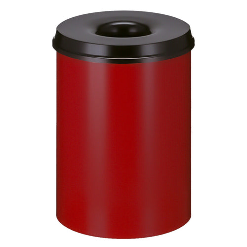 Vlamdovende papierbak 30L | V-Part  | Rood/Zwart afbeelding 1