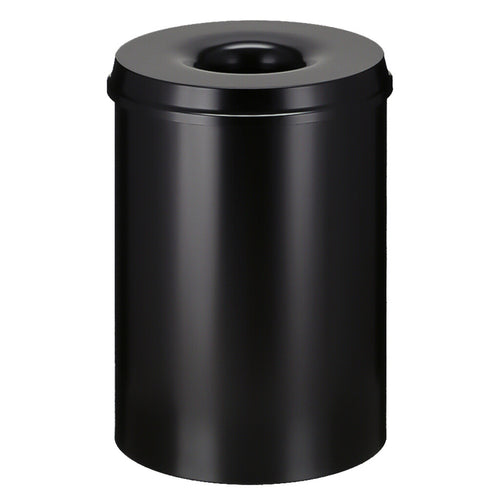 Vlamdovende papierbak 30L | V-Part | Zwart afbeelding 1