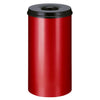 Vlamdovende papierbak 50L | V-Part  | Rood/Zwart