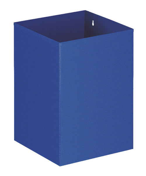 Vierkante papierbak | Blauw afbeelding 1