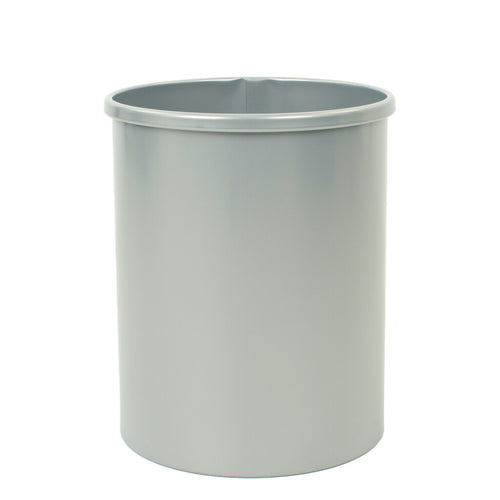 Ronde papierbak 15L | V-Part | Zilver afbeelding 1