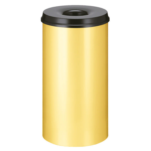 Vlamdovende papierbak 50L | V-Part  | Geel/Zwart afbeelding 1