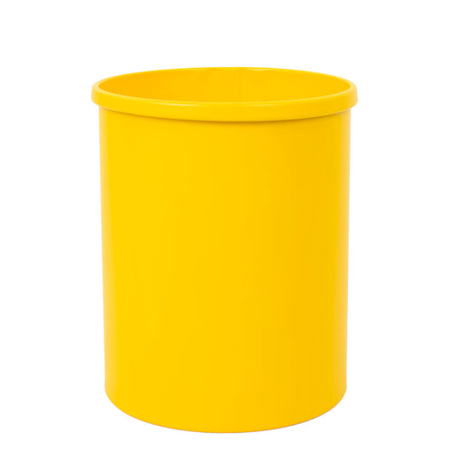 Ronde papierbak 15L | V-Part | Geel afbeelding 1