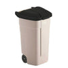 Mobiele container 110L  | Buitengebruik | Beige/Zwart