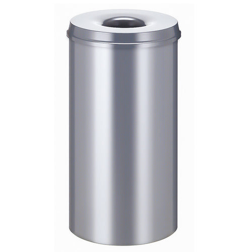 Vlamdovende papierbak 50L | V-Part | Zilver afbeelding 1