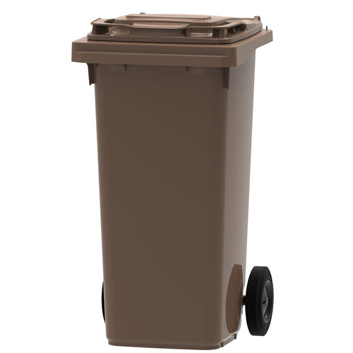 Mini-container 120L | Buitengebruik | Bruin afbeelding 1