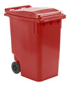 Mini-container 360L | Buitengebruik | Rood