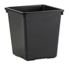 Vierkant tapse papierbak 27L | V-Part | Zwart