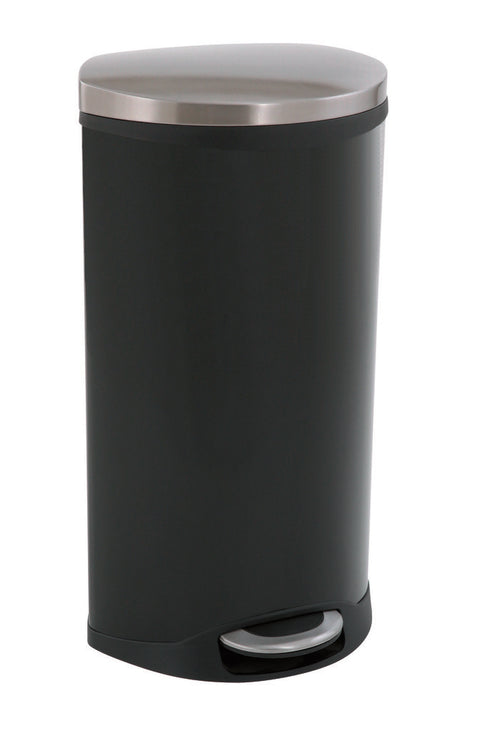 Shell Bin pedaalemmer 30L | EKO | Soft-close | Zwart afbeelding 1